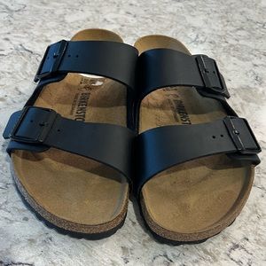 Navy Birkenstocks Men’s